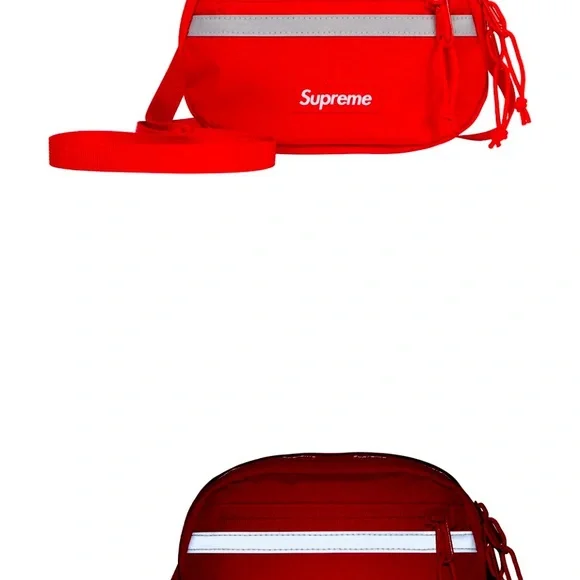Supreme Red Crossbody Side Bag ‘Red’
